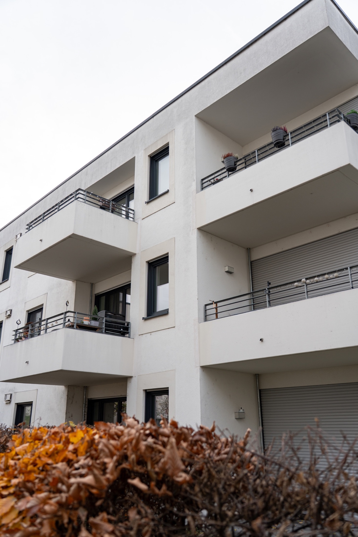 Wohnfassade als typischer Sanierungsfall